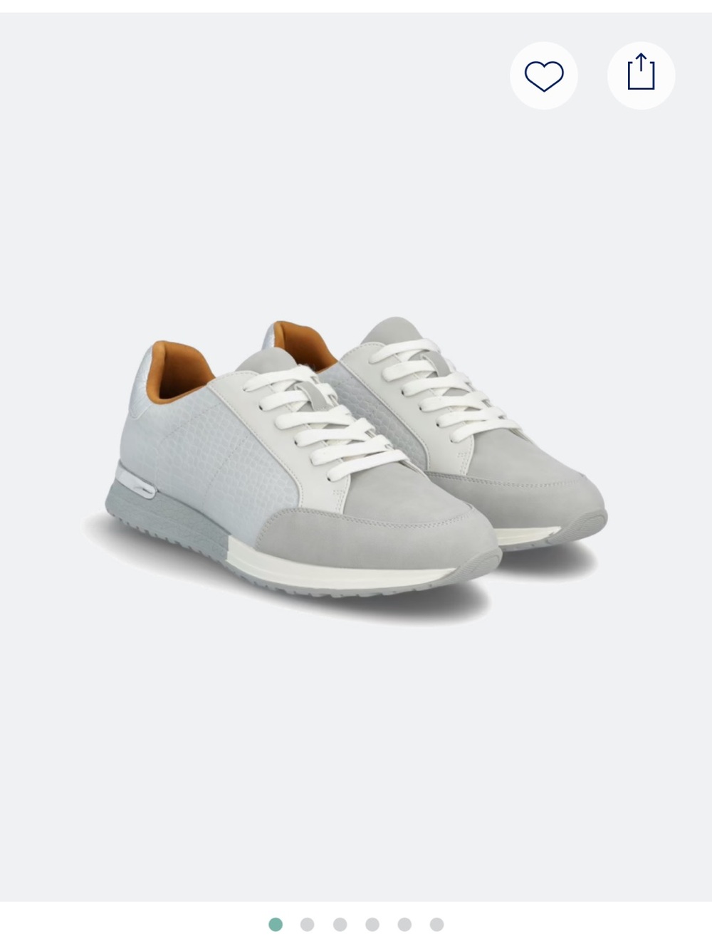 Dolce Vita Women's Light Gray and White Lace-Up Sneakers